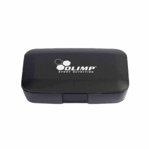 Pillbox Olimp Pro – Kompaktowy Organizer na Suplementy i Tabletki