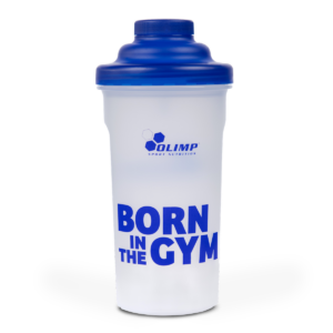 Shaker BORN IN THE GYM Blue - 750 ml