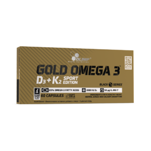 Gold Omega 3™ D3+K2 Sport Edition - 60 Kapsułek